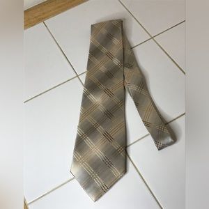 Kenneth Cole gold and light-blue tie